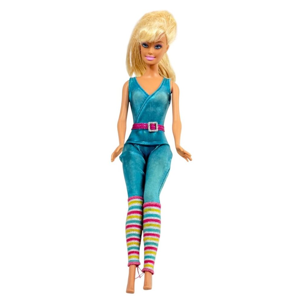 Vintage Toy Story 3 Barbie Excercise Blonde Hair 11‎ in Fashion Doll 1999